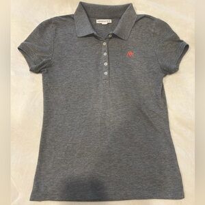 Aeropostale A87 Women’s Polo Size Medium Color Gray
